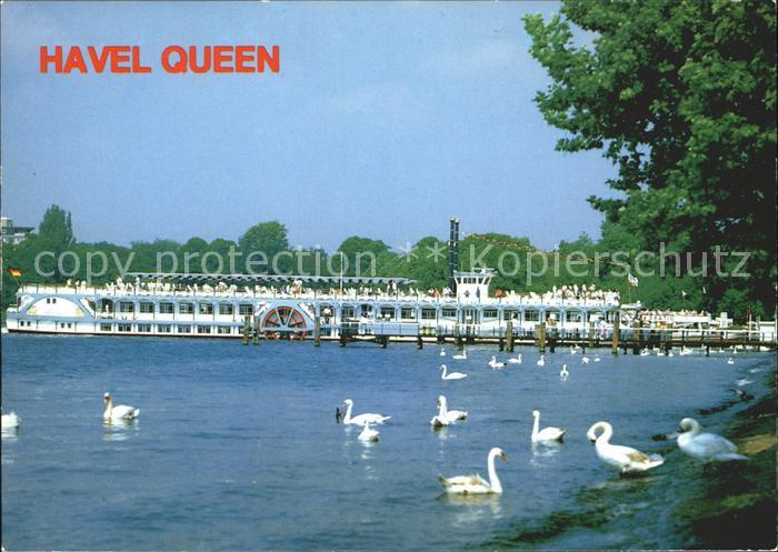 Dampfer Seitenrad Berlin Havel Queen