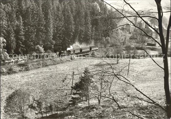 Eisenbahn Schmalspurbahn Wolkenstein-Jöhstadt