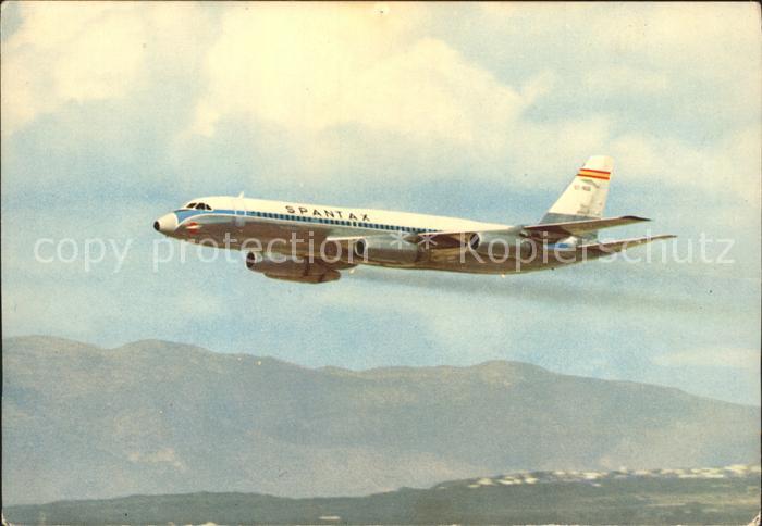 Flugzeuge Zivil Spantax Convair CV 990 A Coronado