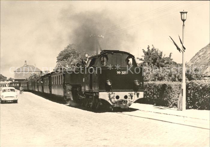 Lokomotive 99321 Molly Kühlungsborn