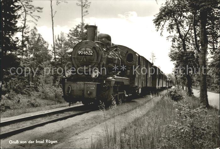 Lokomotive 99-4632 Insel Rügen