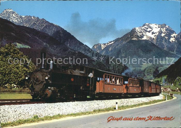 Eisenbahn Zillertalbahn Grünberg Zillertal