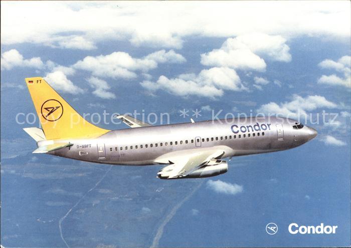 Flugzeuge Zivil Condor Europa-Jet Boeing 737-230