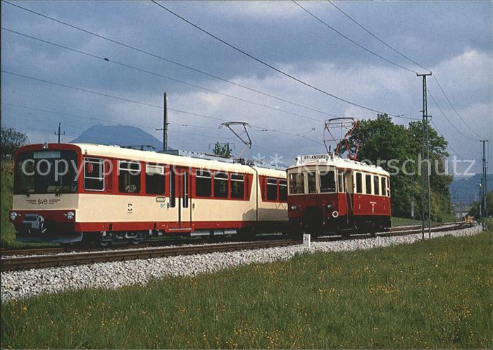Eisenbahn SVB Rote Elektrische Salzburger Eisenbahn