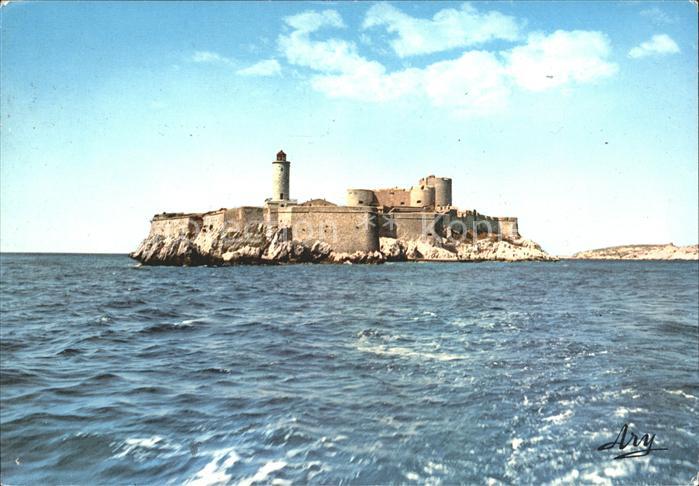 Leuchtturm Lighthouse Chateau d If Marseille