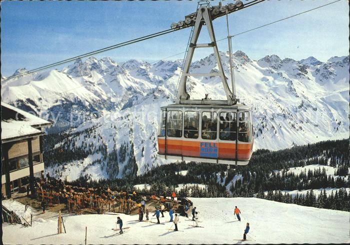 Seilbahn Fellhorn Oberstdorf-Birgsautal Linkerskopf Bockkarkopf