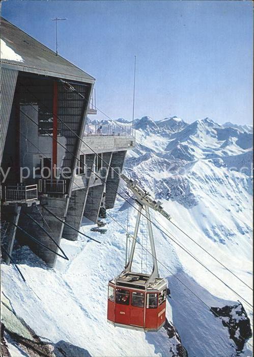 Seilbahn Parpaner Rothorn Lenzerheide-Valbella Gipfelstation
