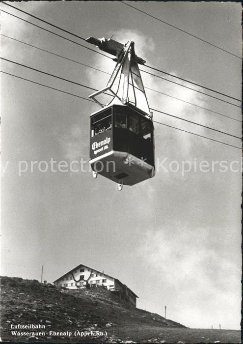 Seilbahn Wasserauen-Ebenalp