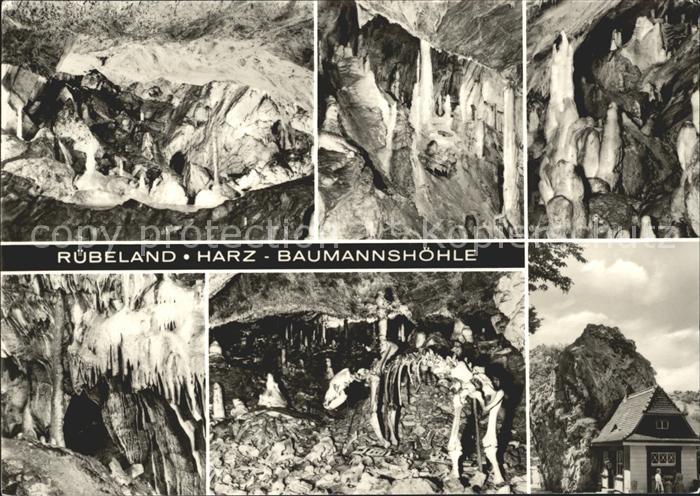 Hoehlen Caves Grottes Rübeland Harz Baumannshöhle