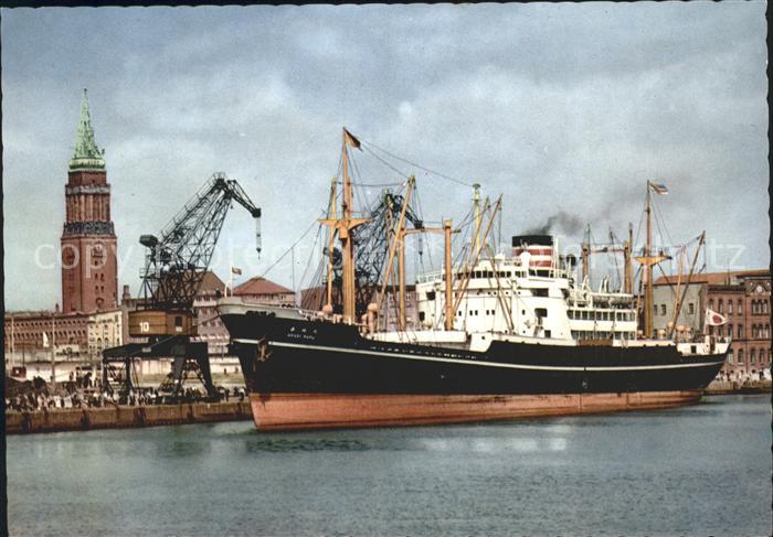 Dampfer Oceanliner Kiel Hafen