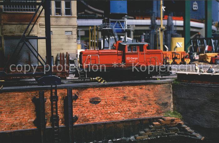 Modellbau-Eisenbahn Miniatur Wunderland Hamburg