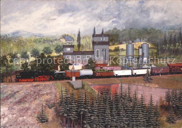 Modellbau-Eisenbahn Nahgueterzug Rauenfelser Land