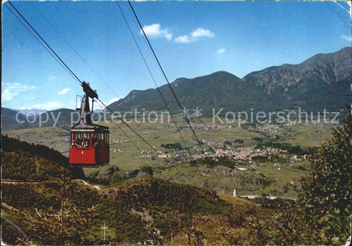 Seilbahn Val di Fiemme Cavalese Funivia del Cermis