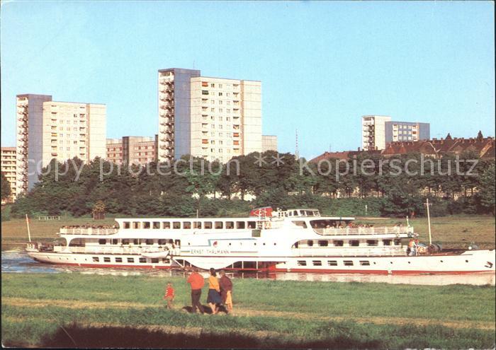 Motorschiffe Ernst Thaelmann Dresden Kaethe-Kollwitz-Ufer