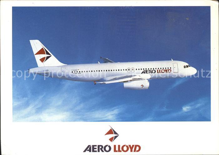 Flugzeuge Zivil Aero Lloyd Airbus A320