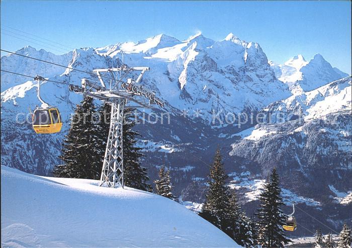 Seilbahn Hasliberg-Kaeserstatt Wetterhorngruppe