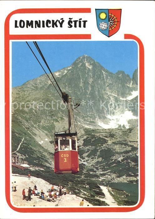 Seilbahn Vysoke Tatry Lomnicky Stit