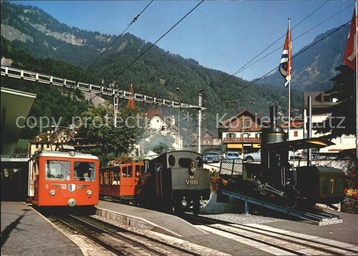 Zahnradbahn Vitznau-Rigi-Bahn Triebfahrzeuge