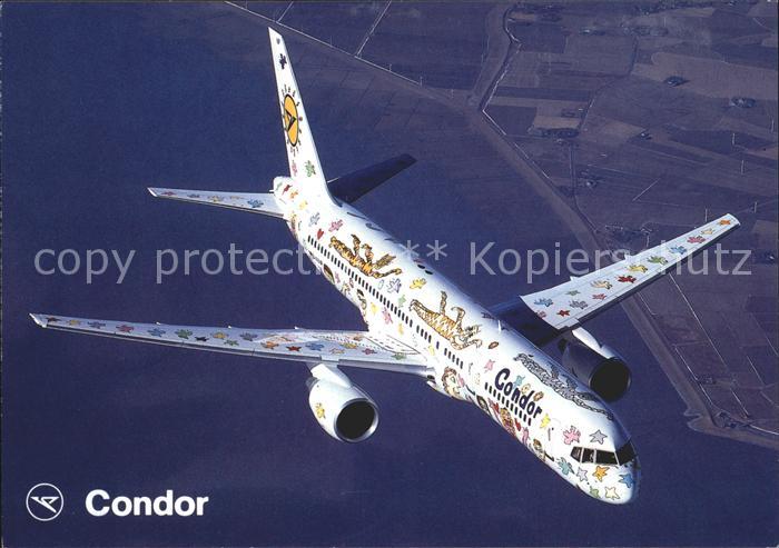 Flugzeuge Zivil Condor B-757 Rizzi Bird Sonderbemalung