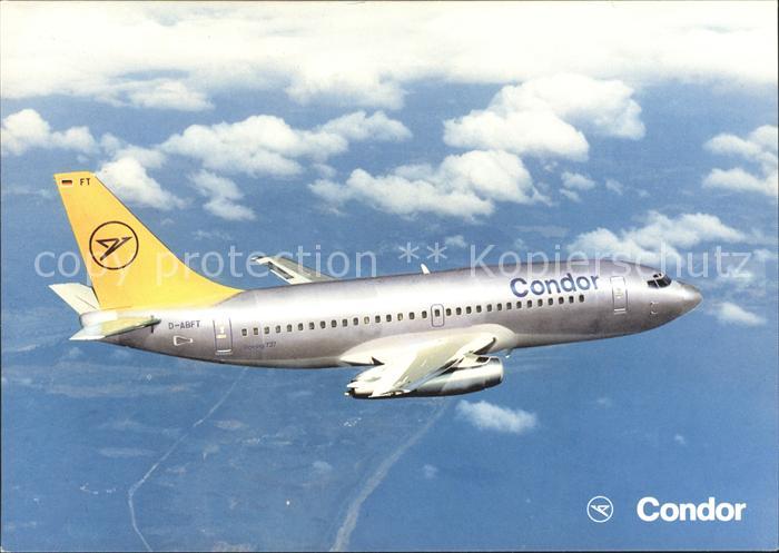 Flugzeuge Zivil Condor Europa-Jet Boeing 737-230