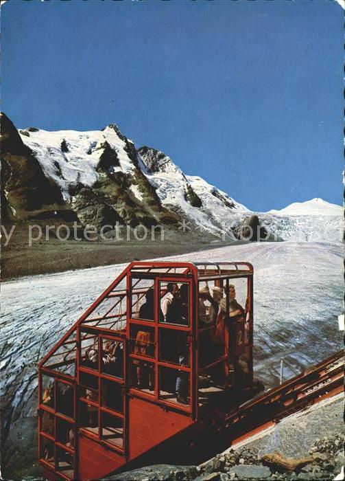 Zahnradbahn Gletscherbahn Grossglockner Pasterzengletscher