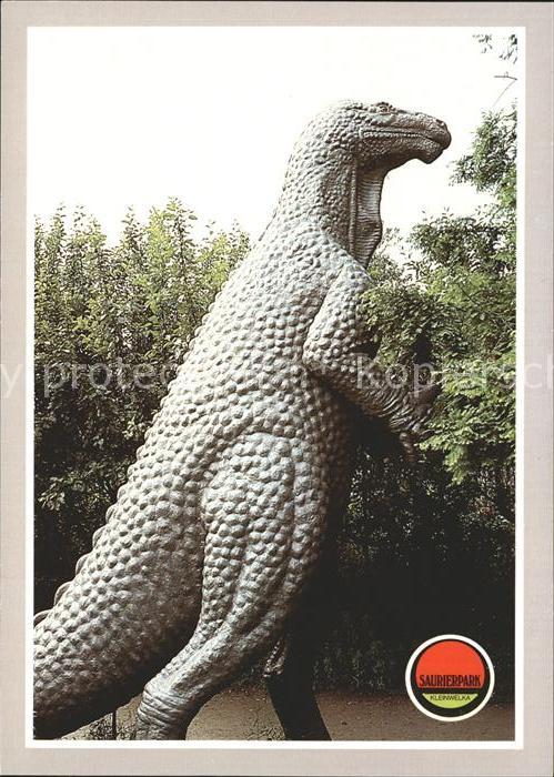Dinosaurier Iguanodon Saurierpark Kleinwelka