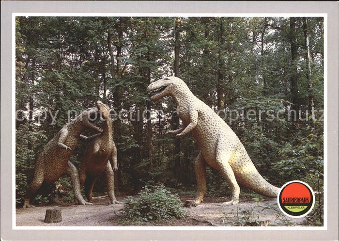 Dinosaurier Antrodemus Camptosaurus Saurierpark Kleinwelka
