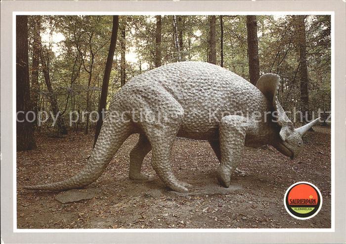 Dinosaurier Monoclonius Saurierpark Kleinwelka