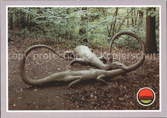 Dinosaurier Tanystropheus Nothosaurus Saurierpark Kleinwelka