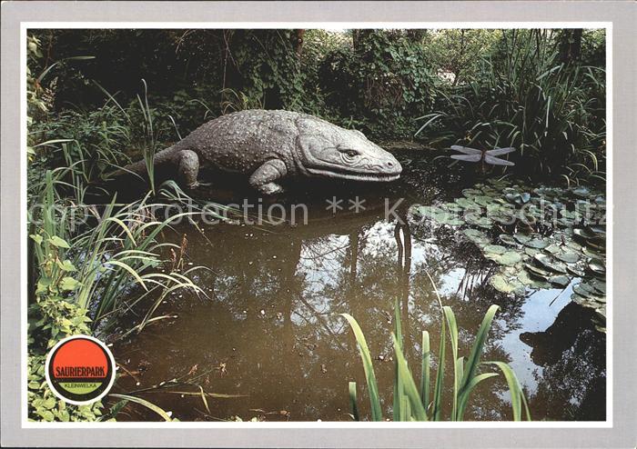 Dinosaurier Mastodonsaurus Saurierpark Kleinwelka