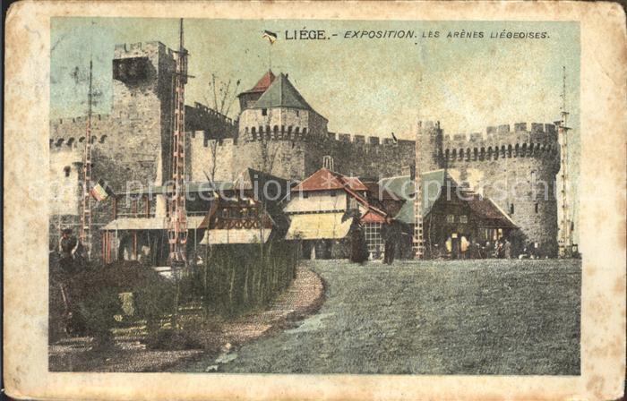 Exposition Universelle Liege 1905 Les Arenes Liegeoises