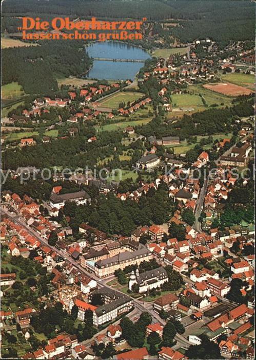 Clausthal-Zellerfeld Goslar Niedersachsen Fliegeraufnahme