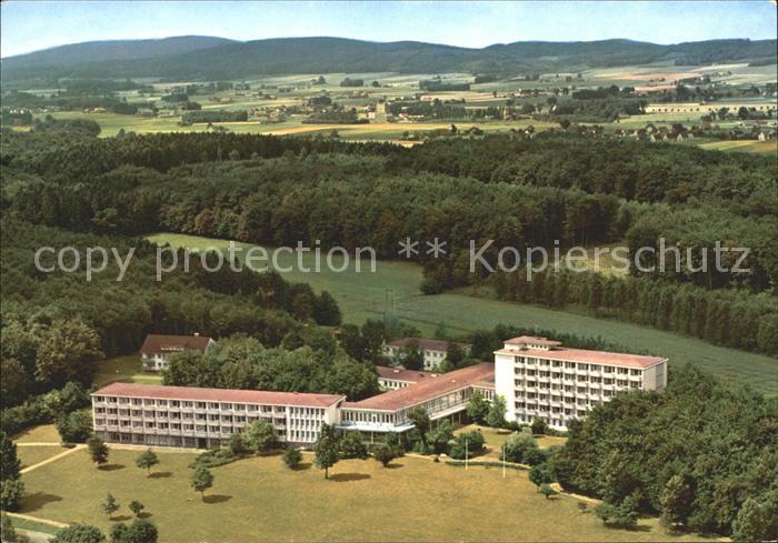 Bad Rothenfelde Fliegeraufnahme Sanatorium Teutoburger Wald