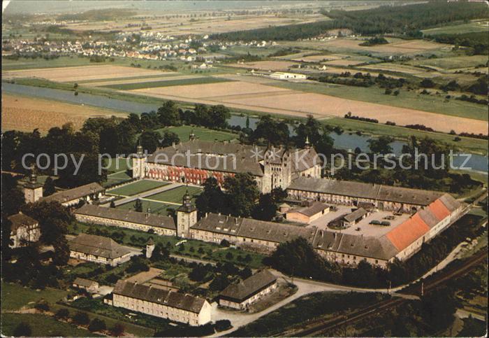 Corvey Fliegeraufnahme Schloss