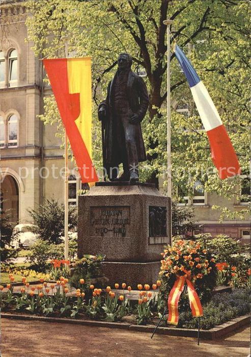 LoeRRACH Baden BW Johann Peter Hebel Denkmal
