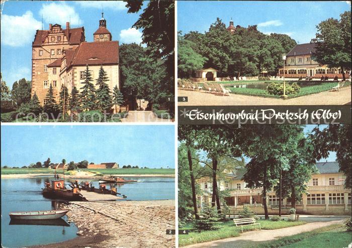 Pretzsch Elbe Kinderheim Elbfaehre Kulturhaus Moorbad