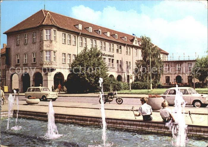 Prenzlau Hotel Uckermark Springbrunnen
