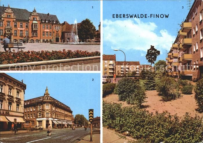 Finow Platz Freundschaft Wilhelm Pieck Strasse Wildparkstrasse