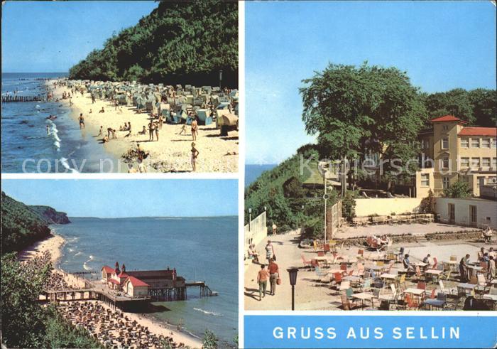 Sellin Ruegen Strand Anlegestelle Cafe