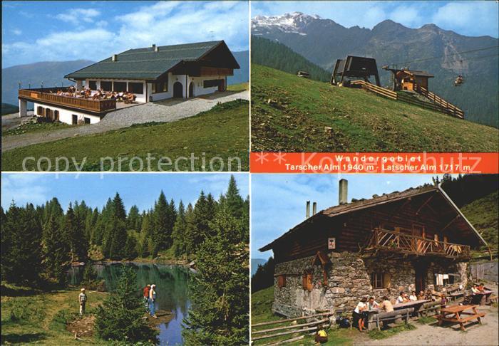 Latsch Vinschgau Tarscher Alm Malga Tarres See