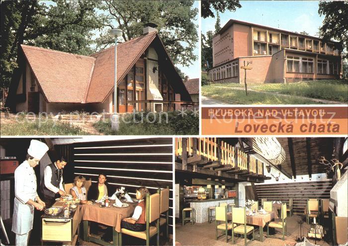 Hluboka Vltavou Lovecka chata