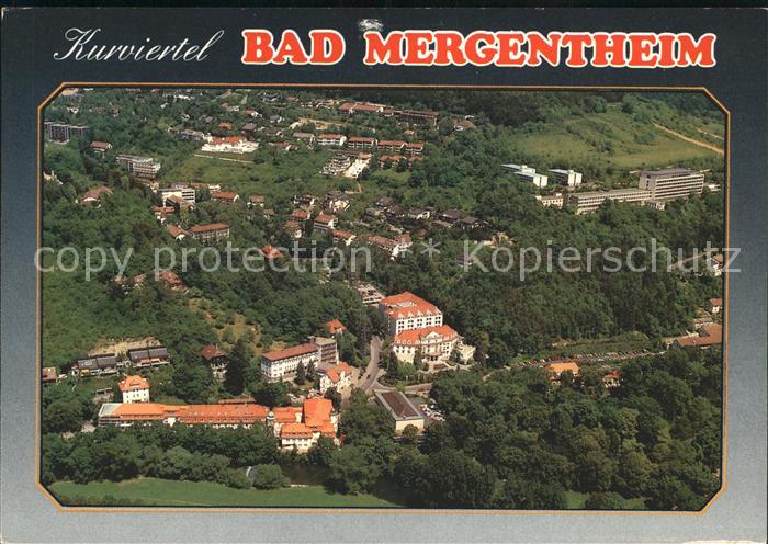 Bad Mergentheim Kurviertel Fliegeraufnahme