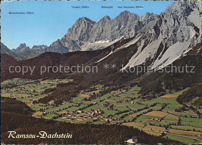 Ramsau Dachstein Steiermark Hochplateau Bischofsmuetze Torstein Mitterspitz