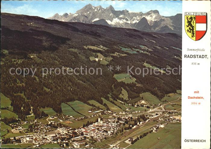 Radstadt Dachstein Fliegeraufnahme