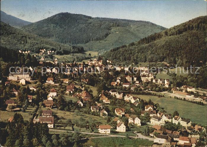 Herrenalb Bad Herrenalb Blick von Rotensoler Steige