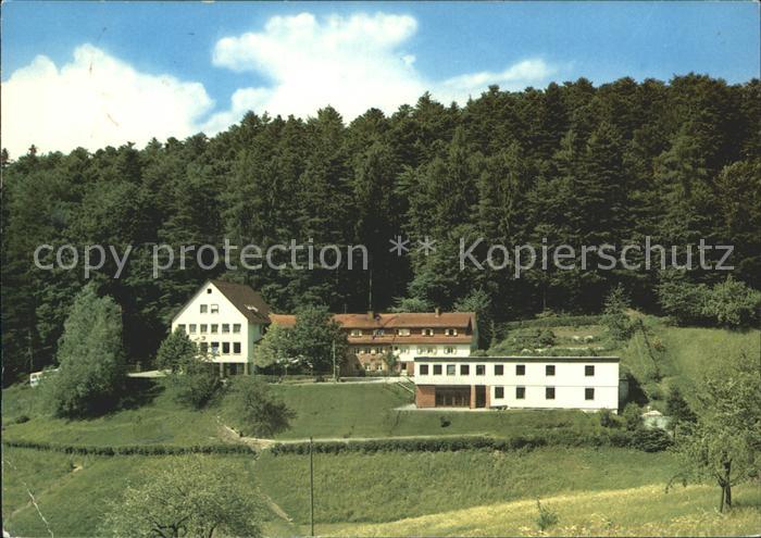 Bad Herrenalb Evangelische Aschenhuette DJH Schullandheim