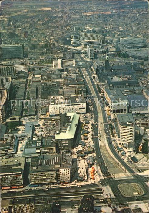 Rotterdam Fliegeraufnahme Coolsingel