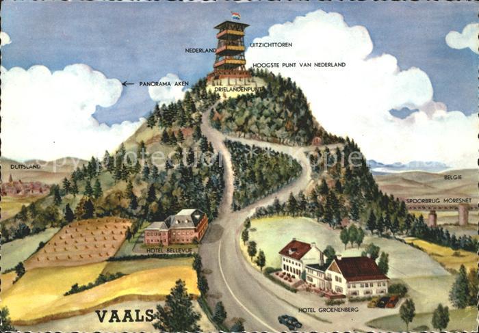 Vaals Uitzichttoren Drielandenpunt Hotel Groenenberg