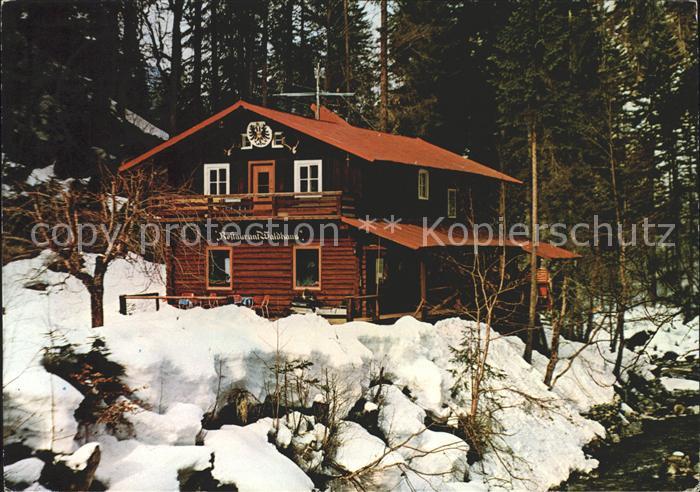 Riezlern Kleinwalsertal Vorarlberg Gaststaette Waldhaus