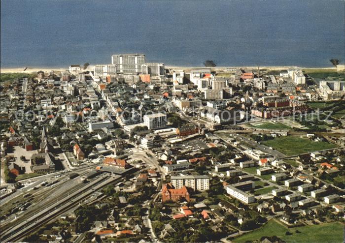 Westerland Sylt Fliegeraufnahme